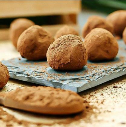 Trufas belga de Abacate Low Carb do @chefthiagoribeiro