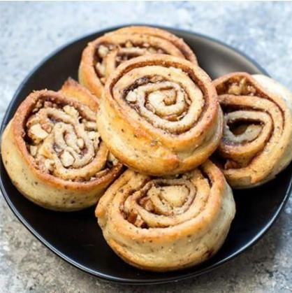 Receita Low Carb: Rolinhos de Canela