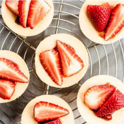 Receita Keto: Mini Cheesecake
