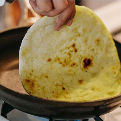 Receita Low Carb: Pão de Frigideira com Farinha de Amêndoas