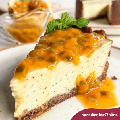 Torta de Maracujá Funcional do @irmaosnacozinha