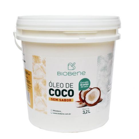 Óleo de Coco Sem Sabor Biobene 3,2L