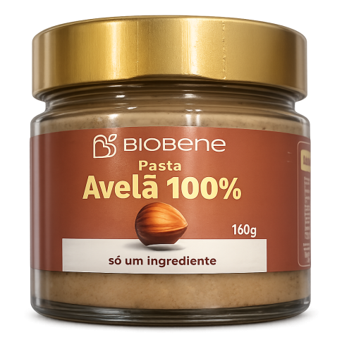 Pasta de Avelã 100% Biobene 160g