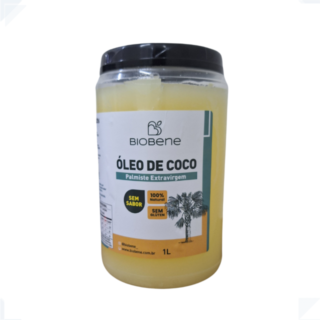 Óleo de Coco Palmiste sem sabor Biobene 1L