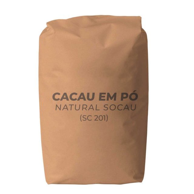 Cacau em pó natural Socau (SC 201) 25kg