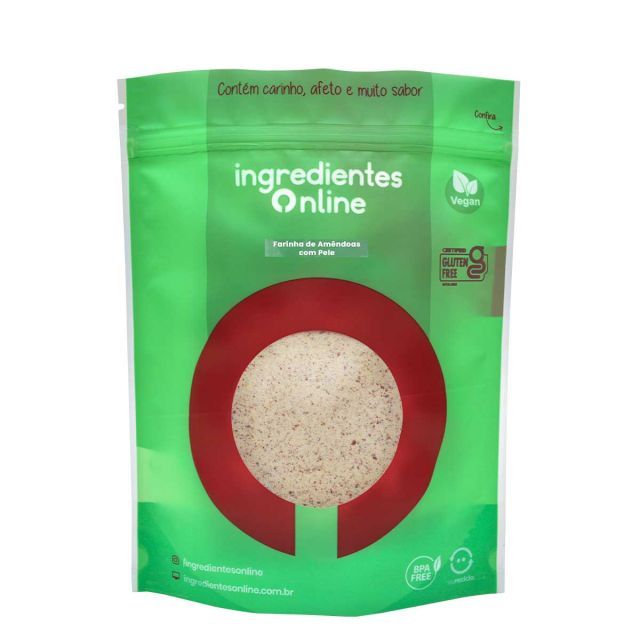 farinha de amendoa sem pele