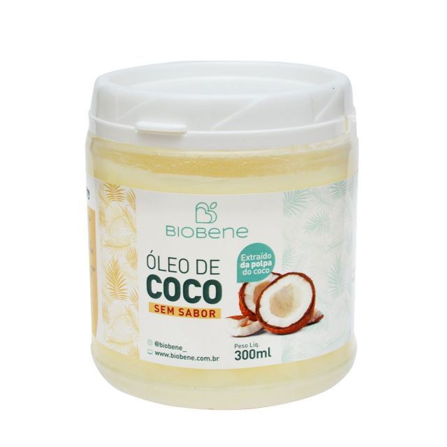 Óleo de Coco Sem Sabor Biobene 300ml