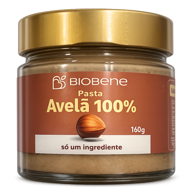 Pasta de Avelã 100% Biobene 160g