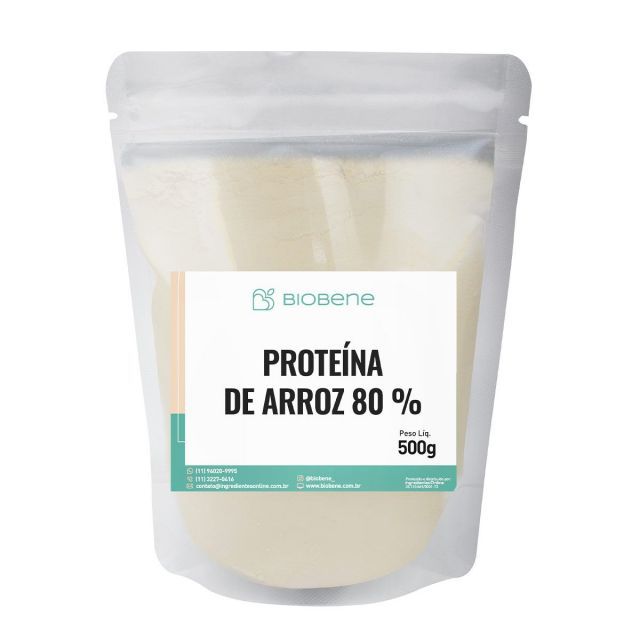 Proteína de Arroz 80% 500g