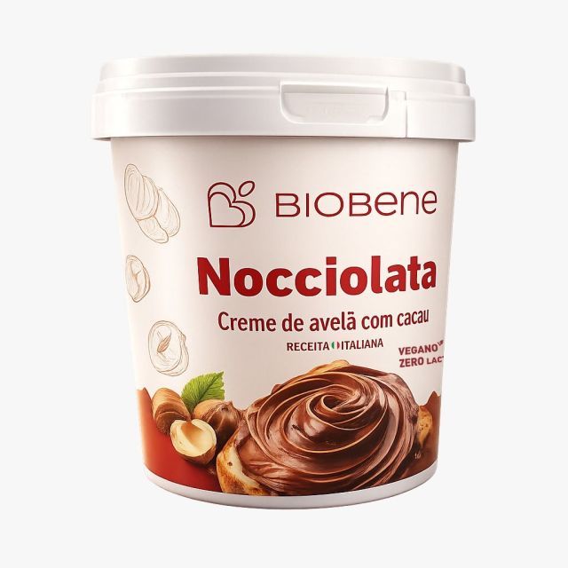 Nocciolata Creme de Avelã e Cacau Biobene 500g