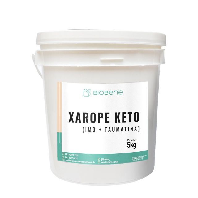 Xarope Keto (Imo + Taumatina) Biobene 5kg